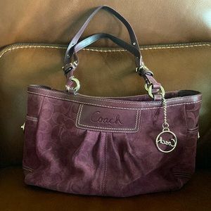 Authentic Coach Purse PURPLE